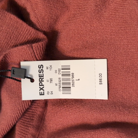 NWT - Express Sweater Dress - Deep Blush - Picture 5 of 6